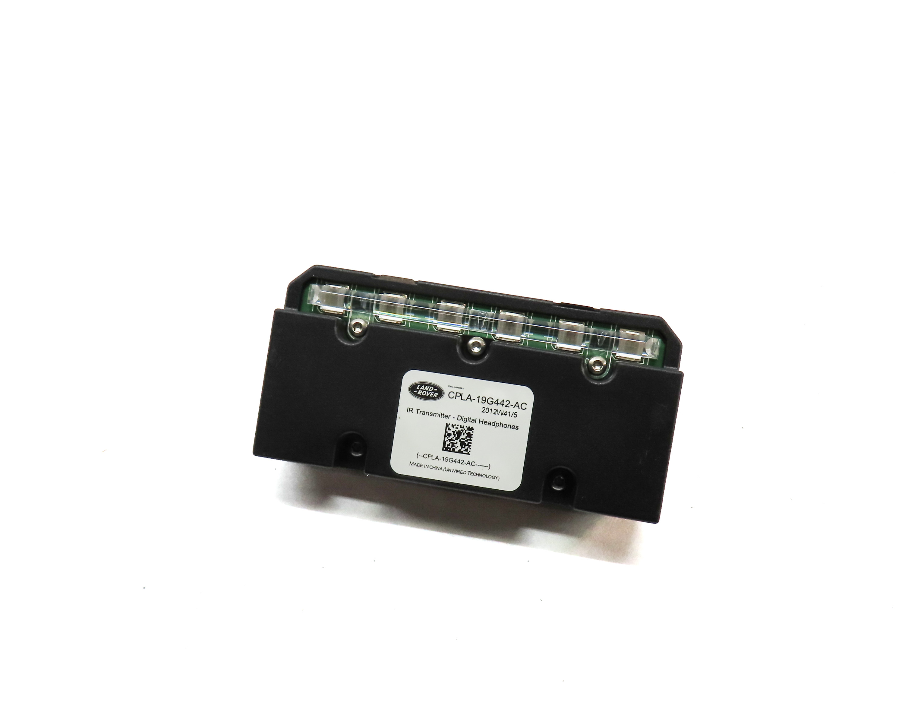 2013 LAND RANGE ROVER (L405) WIRELESS HEADPHONE TRANSMITTER CONTROL MODULE — exact item pictured
